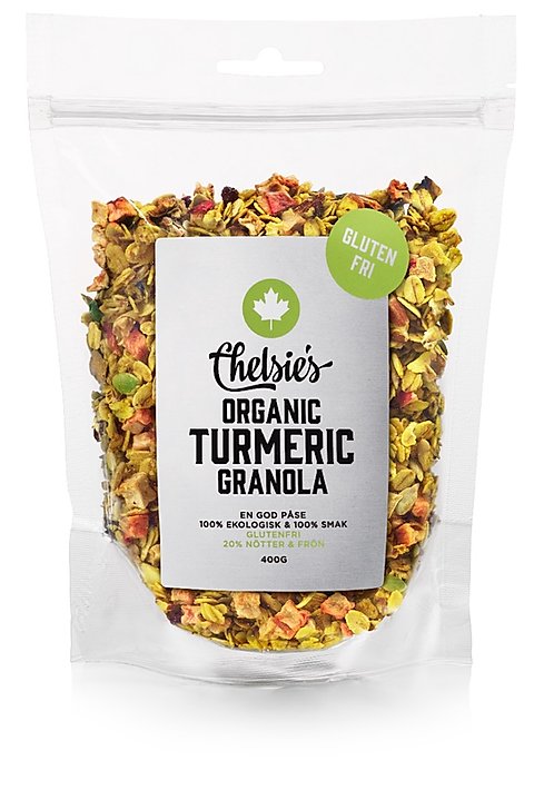 Chelsie's Organic Turmeric Granola 400 g