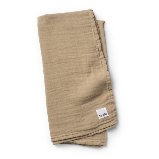 Elodie Bamboo Muslinfilt Warm Sand