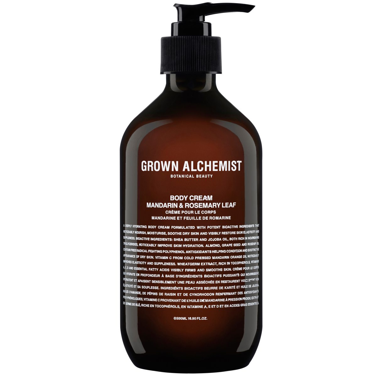 Grown Alchemist Body Cream Mandarin & Rosemary Leaf 500 ml