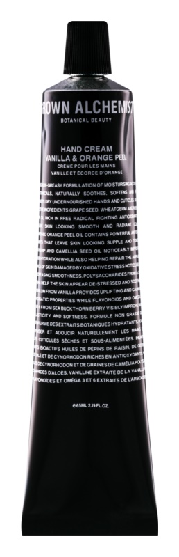 Grown Alchemist Hand Cream Vanilla & Orange Peel 65 ml