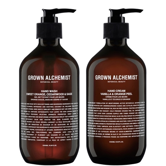 Grown Alchemist Twin Set Hand Wash & Hand Cream 2x500 ml