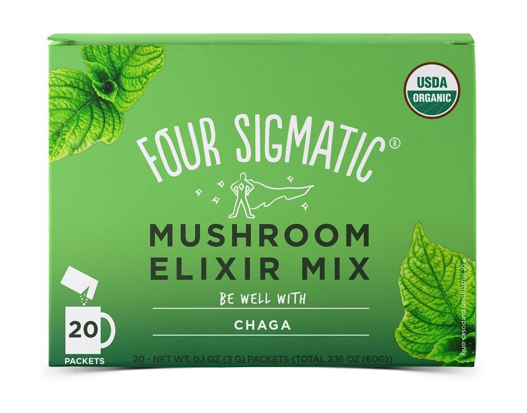 Four Sigmatic Elixir Instant Chaga & Sibirisk Ginseng 20 påsar