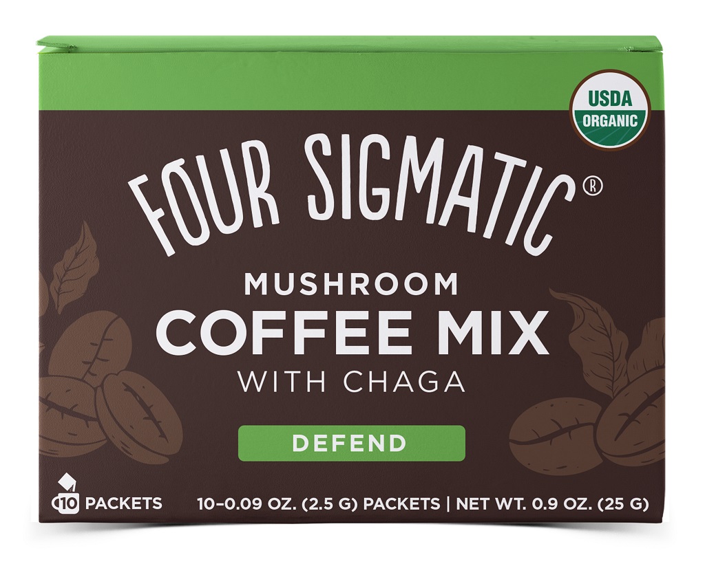 Four Sigmatic Kaffe Instant Cordyceps & Chaga 10 påsar