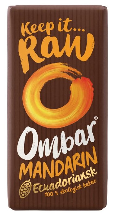 Ombar Choklad Tranbär & Mandarin 35 g