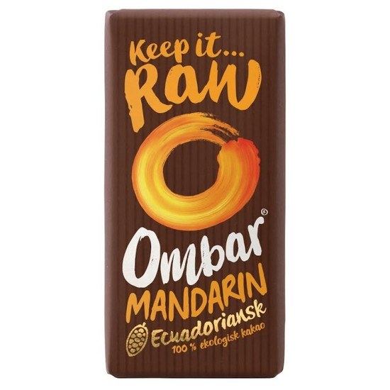 Ombar Choklad Tranbär & Mandarin 35 g
