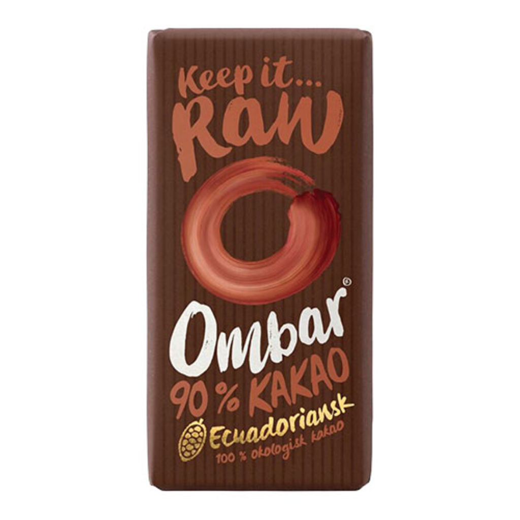 Ombar Choklad Mörk 90% 35 g