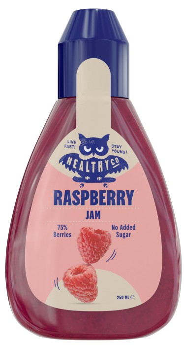 HealthyCo Squeezy Raspberry Jam 375 g
