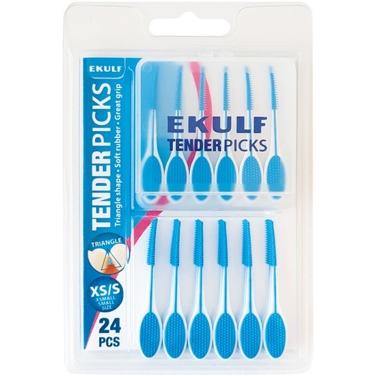 Ekulf TenderPicks XS/S 24 st Blå