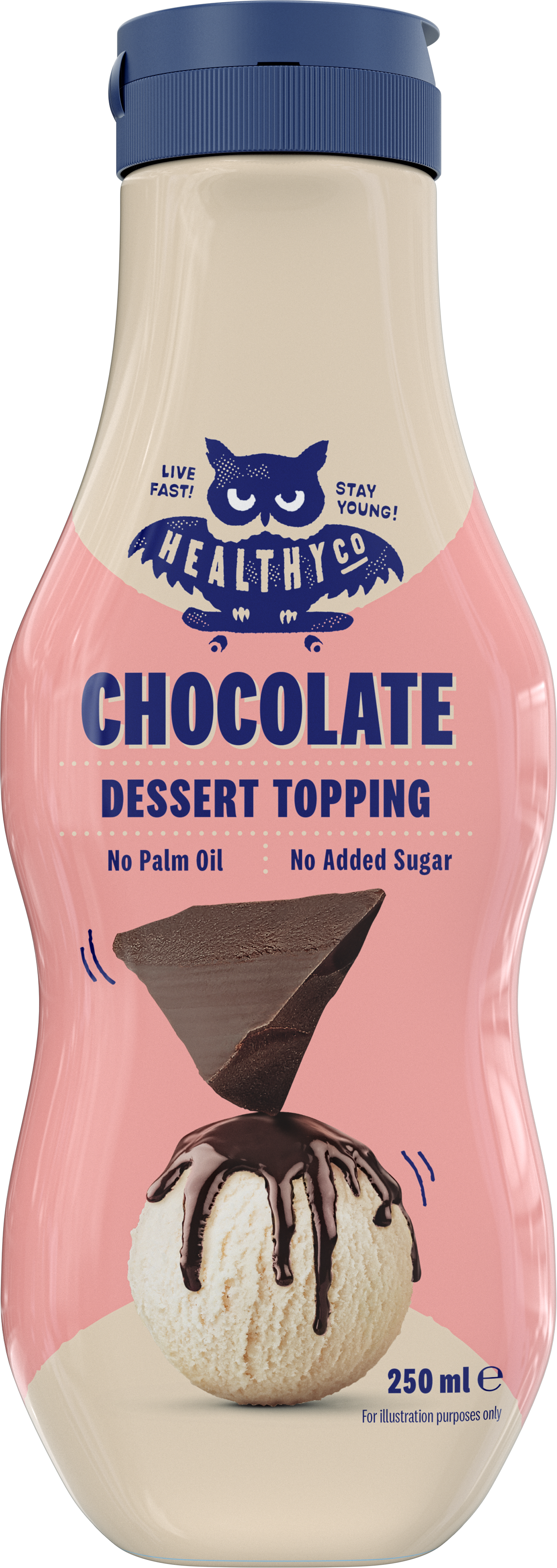 HealthyCo Chololate Topping NSA 250 ml