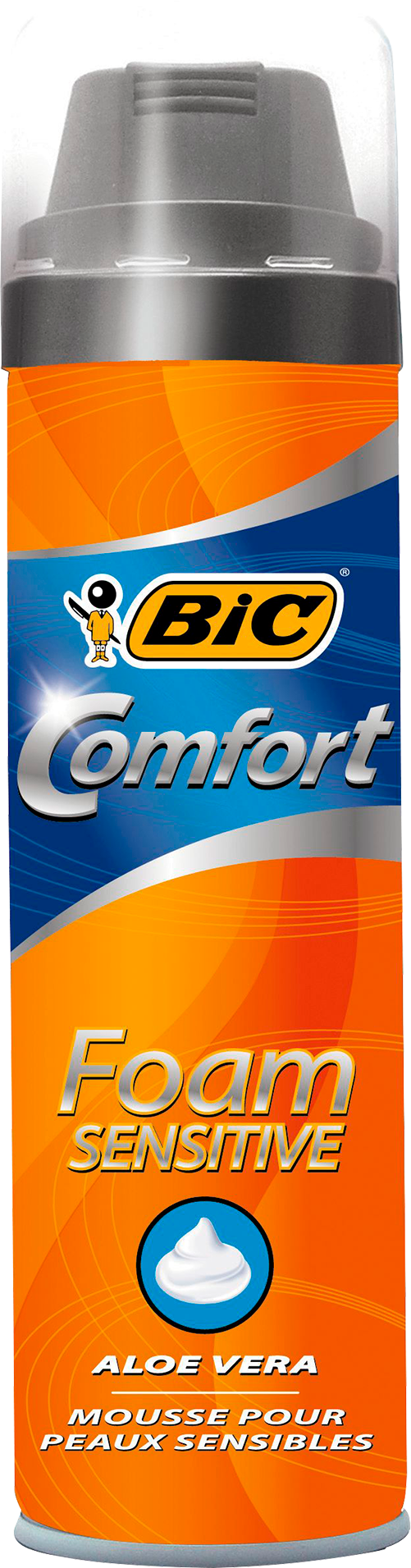 BIC Comfort Foam Sensitive 250 ml