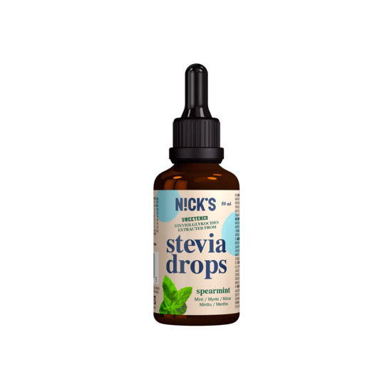 Nicks Stevia Drops Spearmint 50 ml