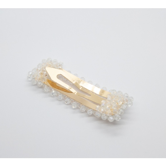 Add a Little Something Hair Clip Crystal White