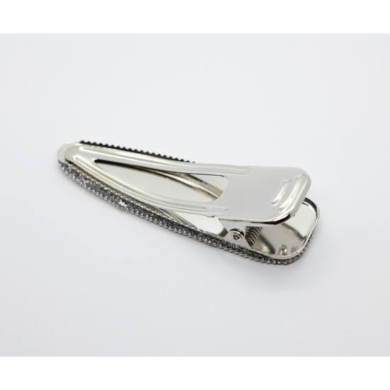 Add a Little Something Hair Clip Glitter Silver