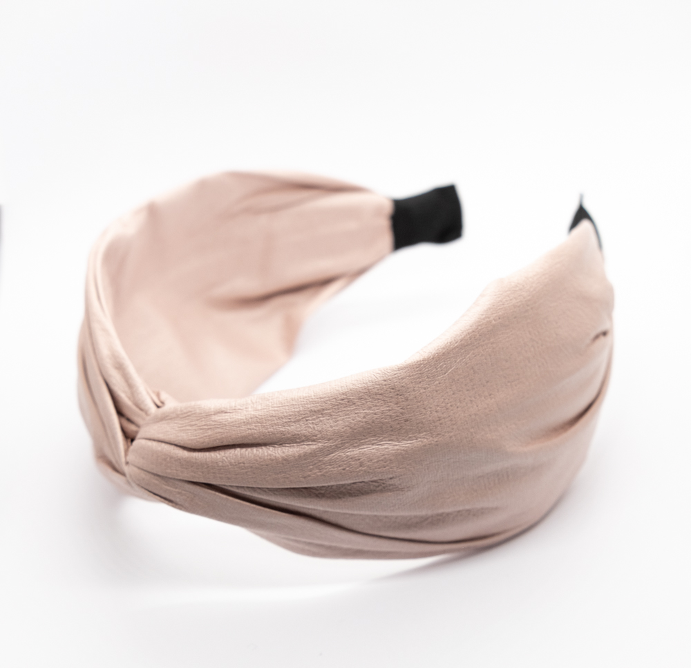 Add a Little Something Headband knot Satin Pink