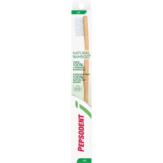 Pepsodent Tandborste Natural Bamboo 1-pack