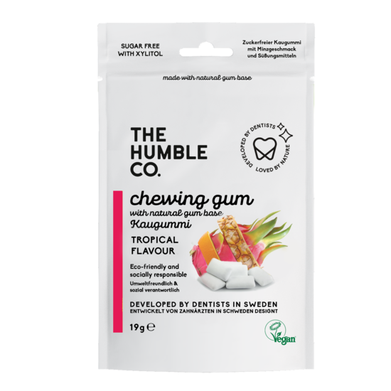 Humble Chewing Gum Tropical Fruits 10 st