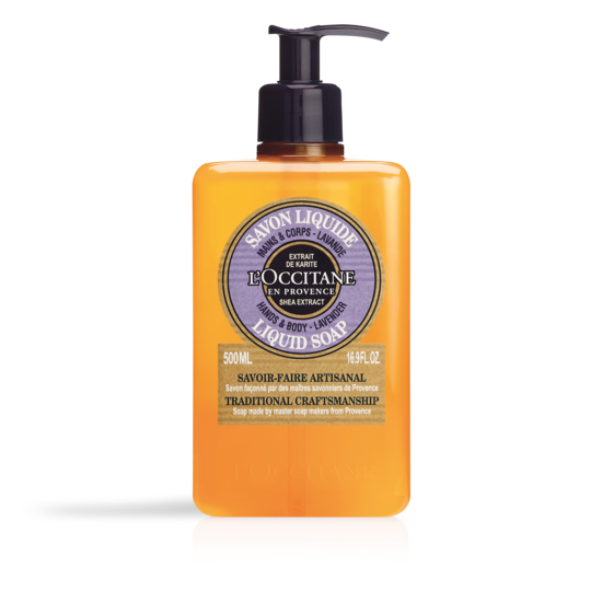 L’Occitane Shea Liquid Soap Lavender 500 ml