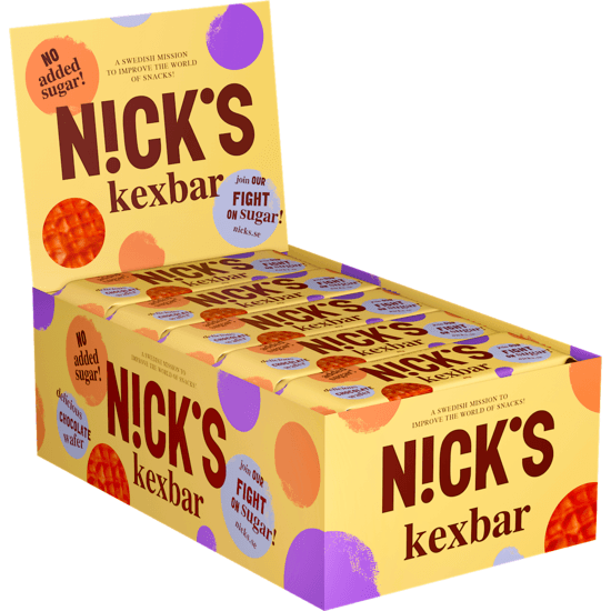 Nicks Kexbar i Kartong 30-pack