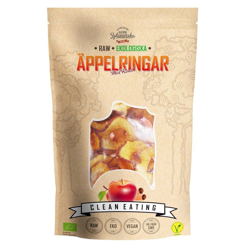 Clean Eating Äppelchips 50 g