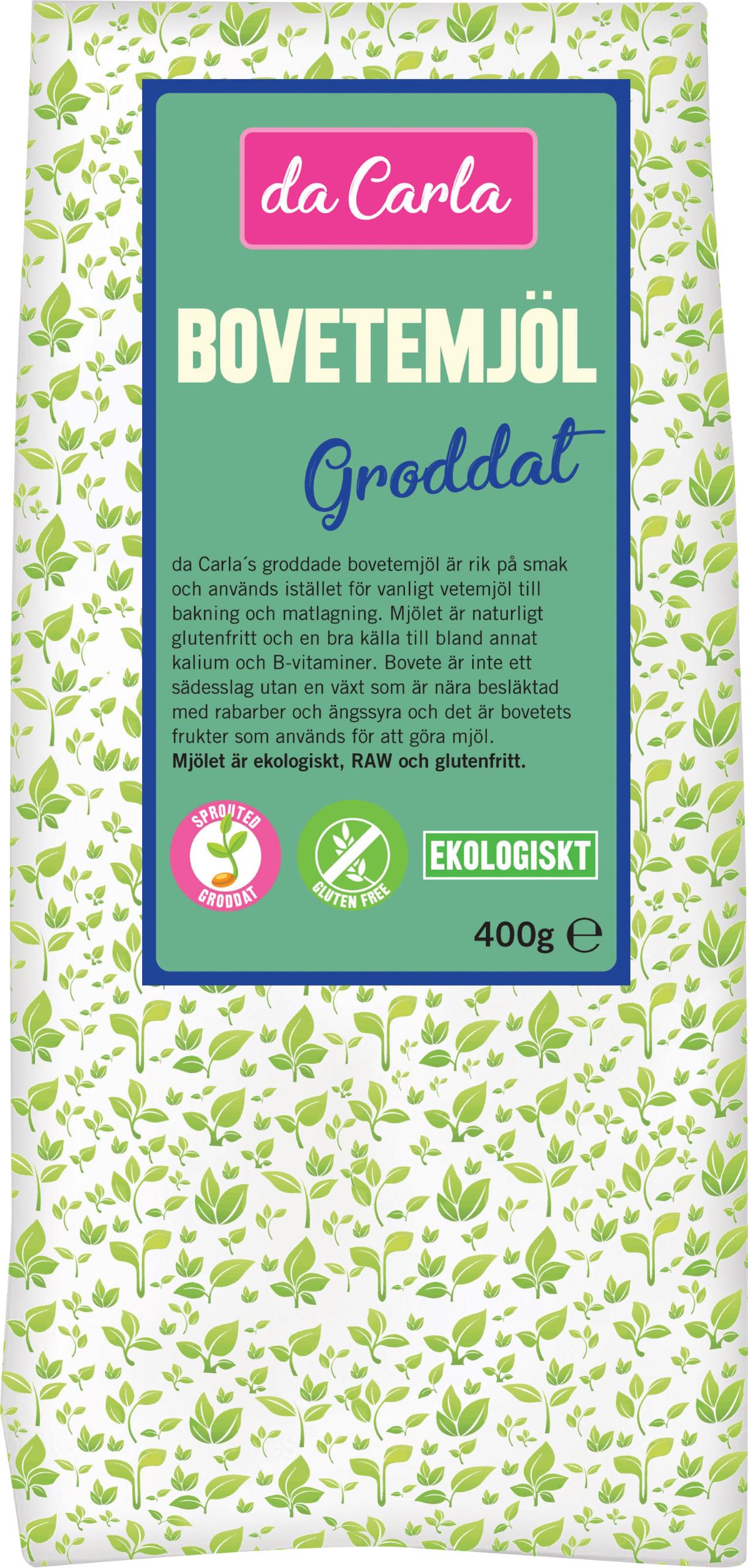Da Carla Bovetemjöl Groddat 400 g
