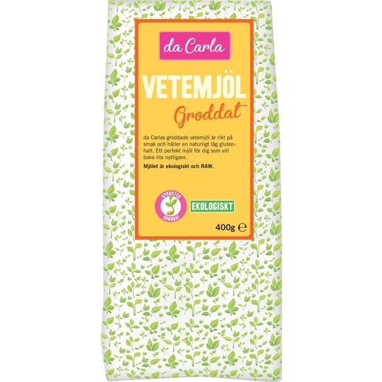 Da Carla Vetemjöl Groddat 400 g