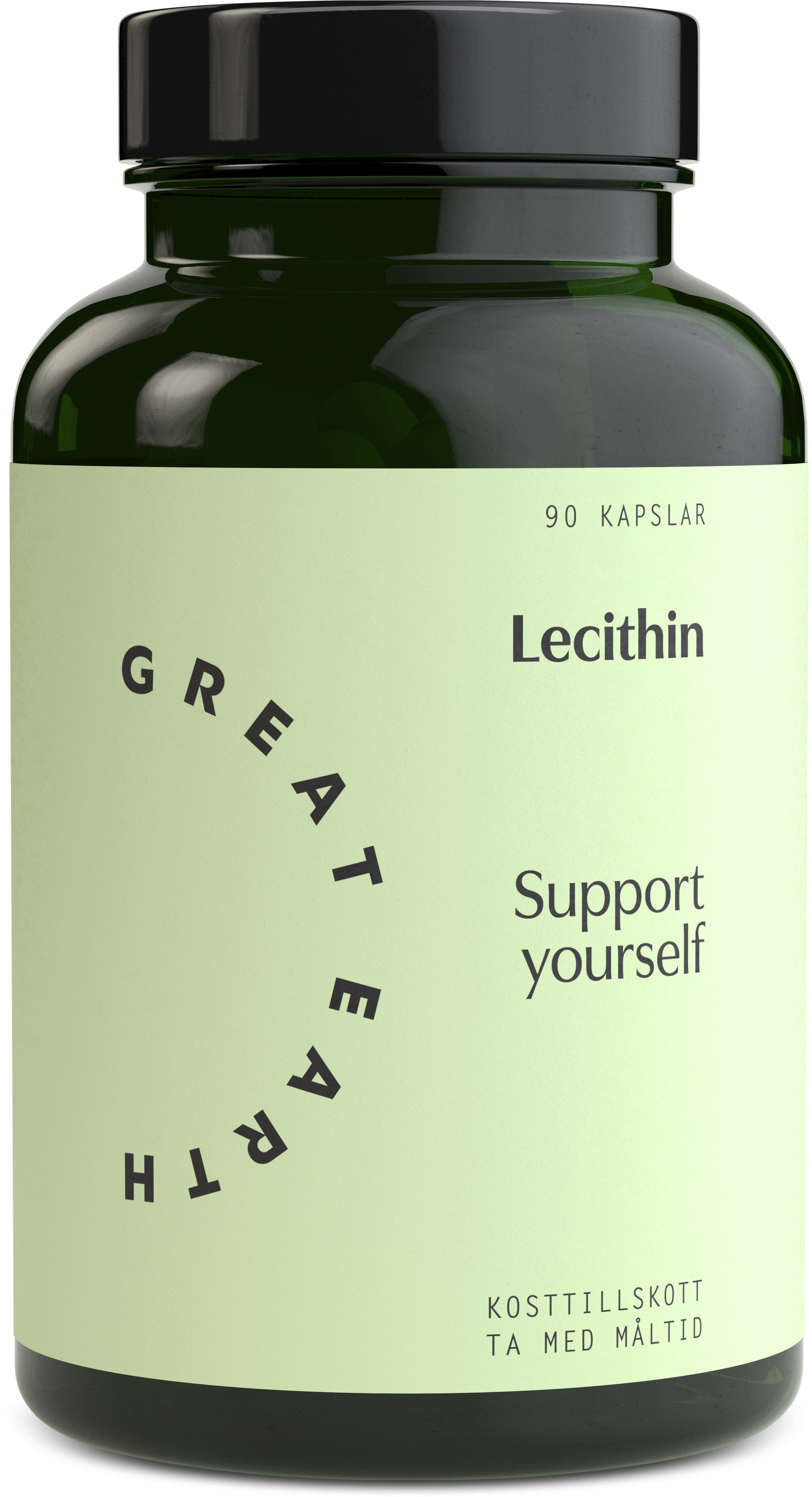 Great Earth Lecithin Caps 1200 mg 90 kapslar
