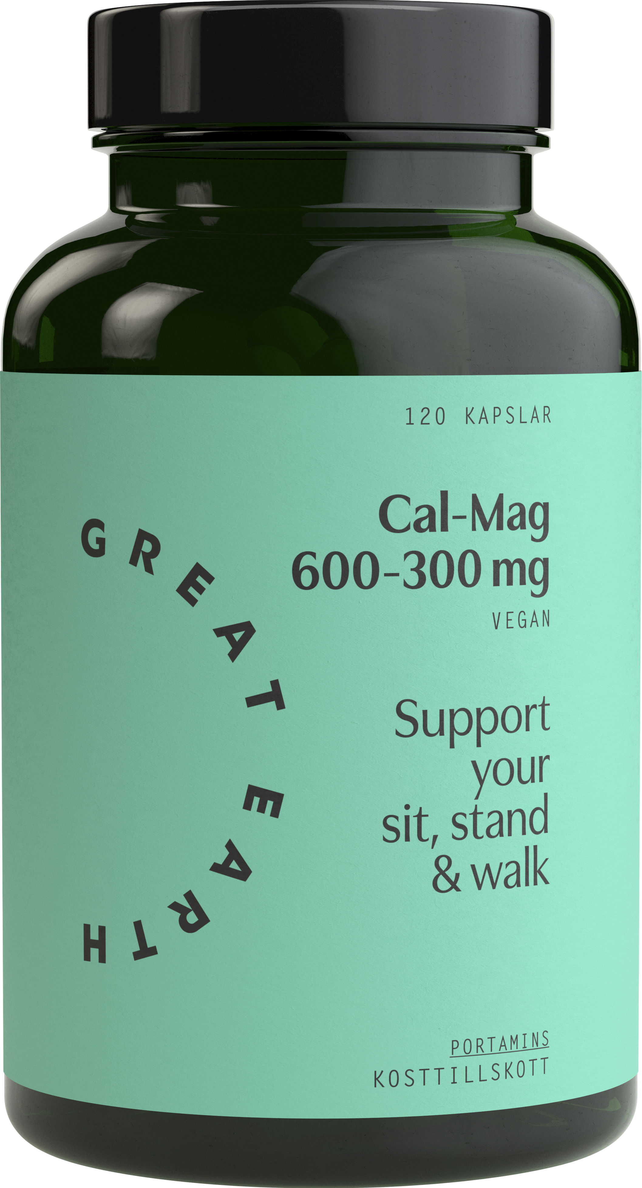 Great Earth Cal-Mag 600 mg/300 mg 120 kapslar