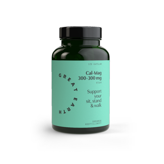 Great Earth Cal-Mag 300 mg/300 mg 120 kapslar