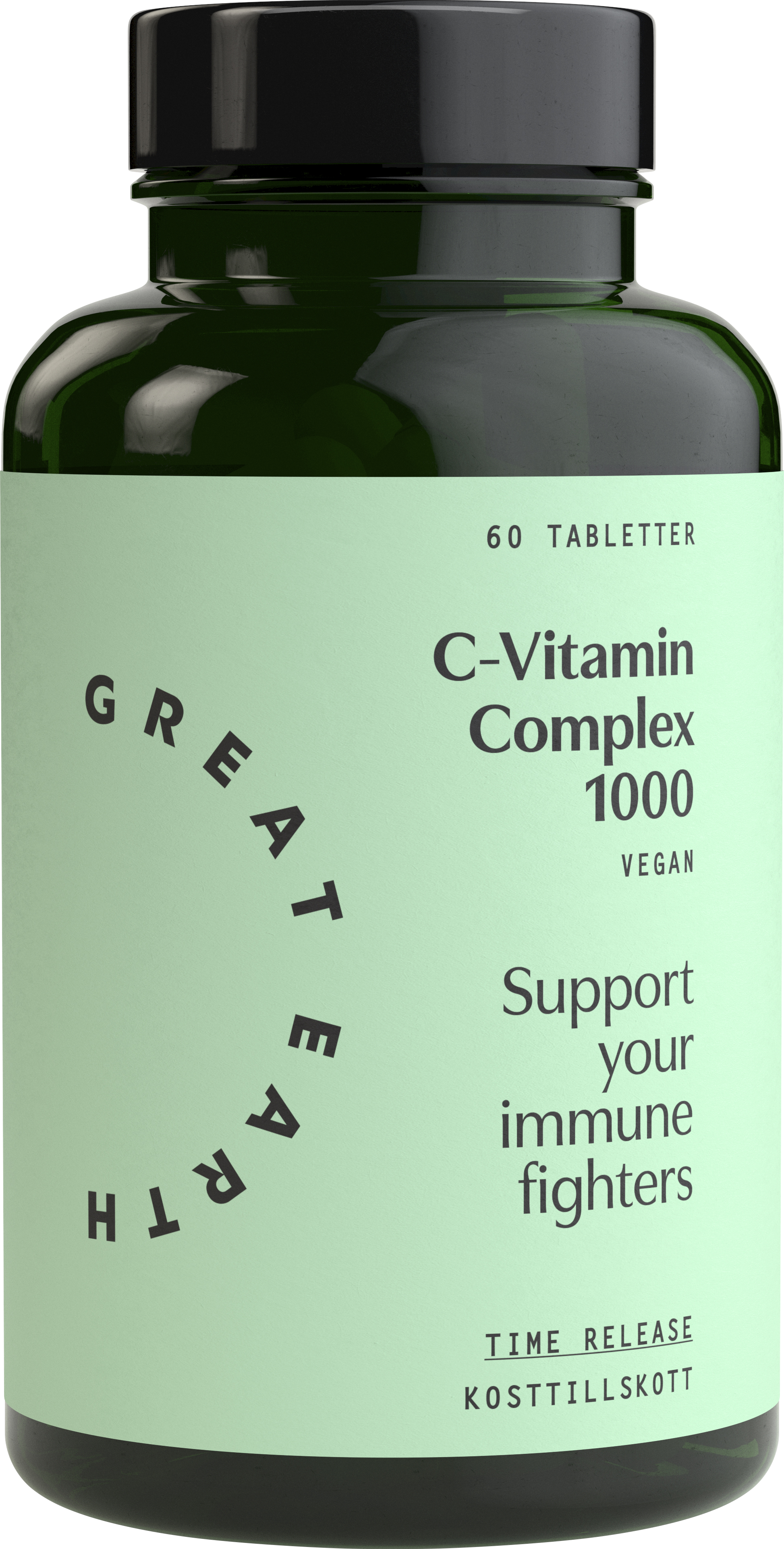 Great Earth C-Vitamin Complex 1000 60 tabletter