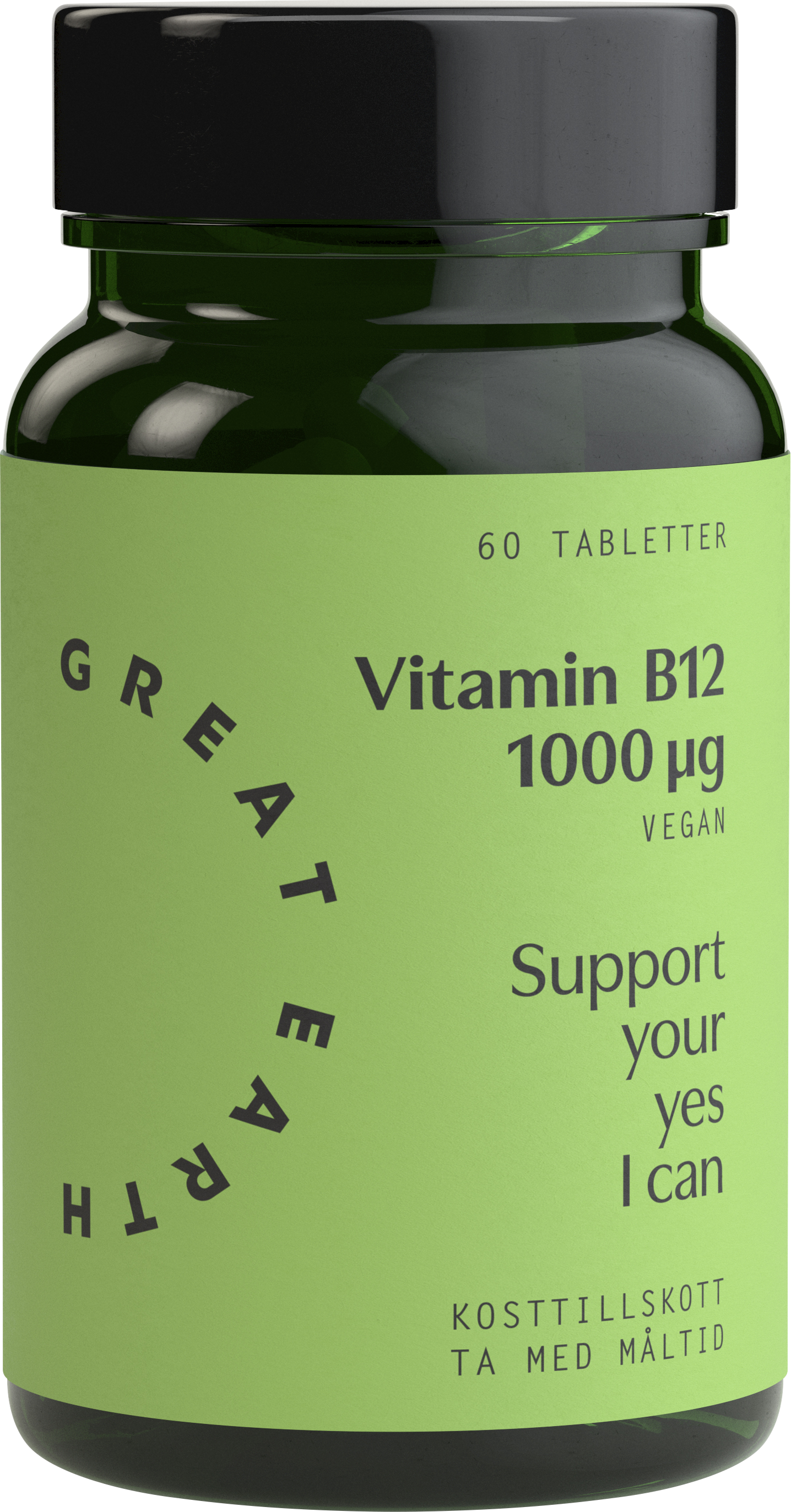 Great Earth B-12 1000 mcg 60 tabletter