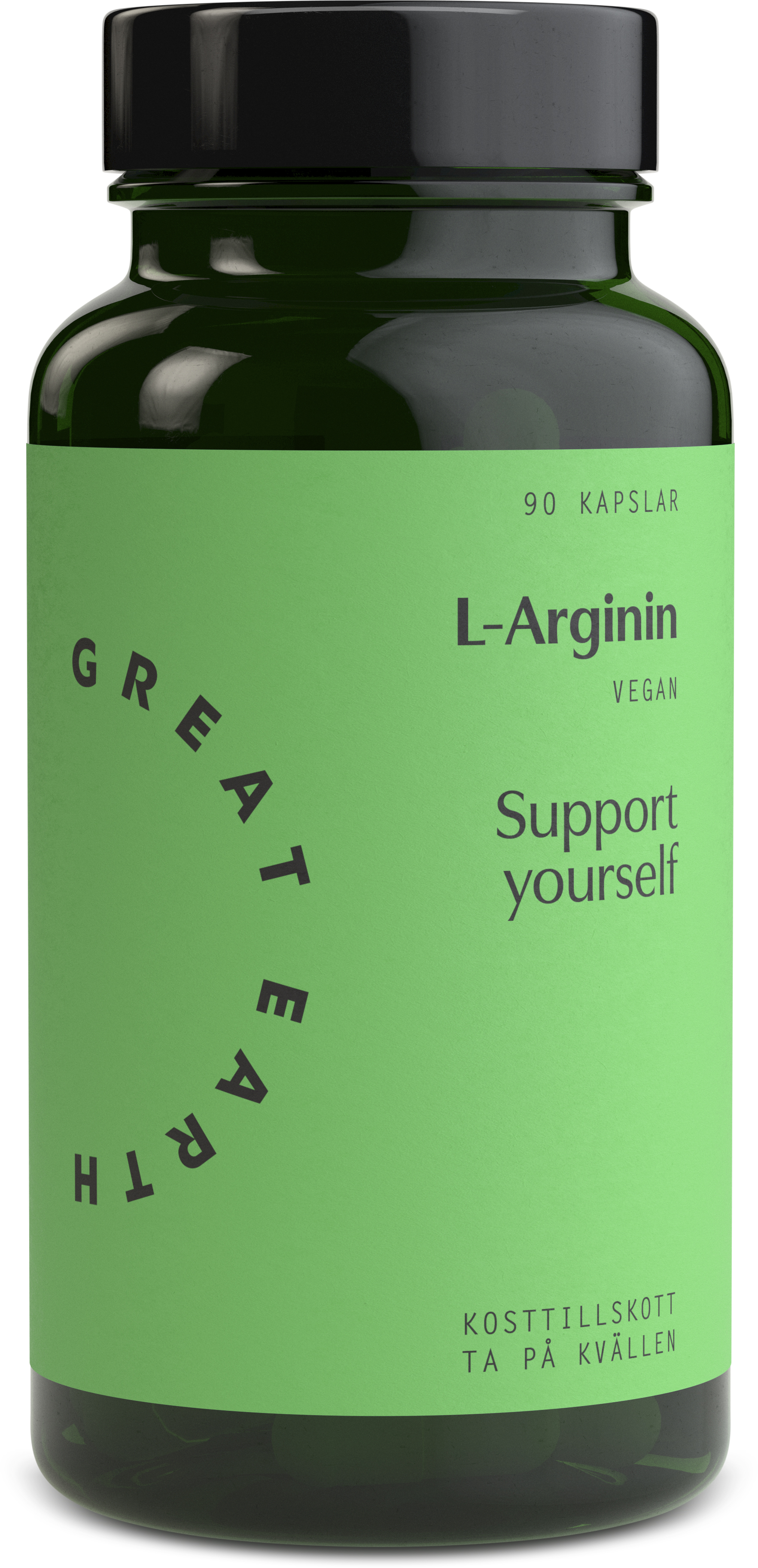 Great Earth L-Arginin 500 mg 90 kapslar