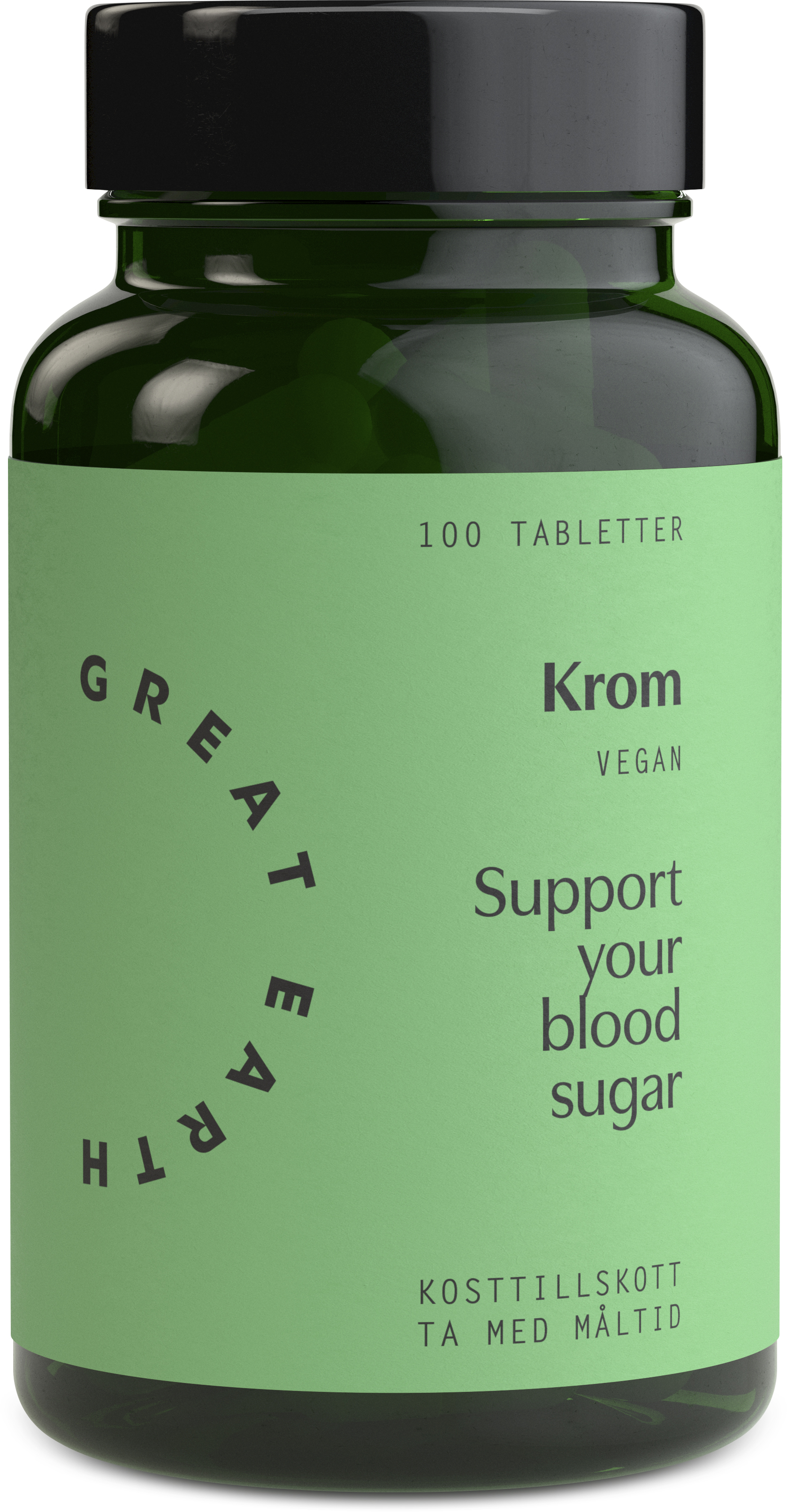 Great Earth Krom 100 tabletter