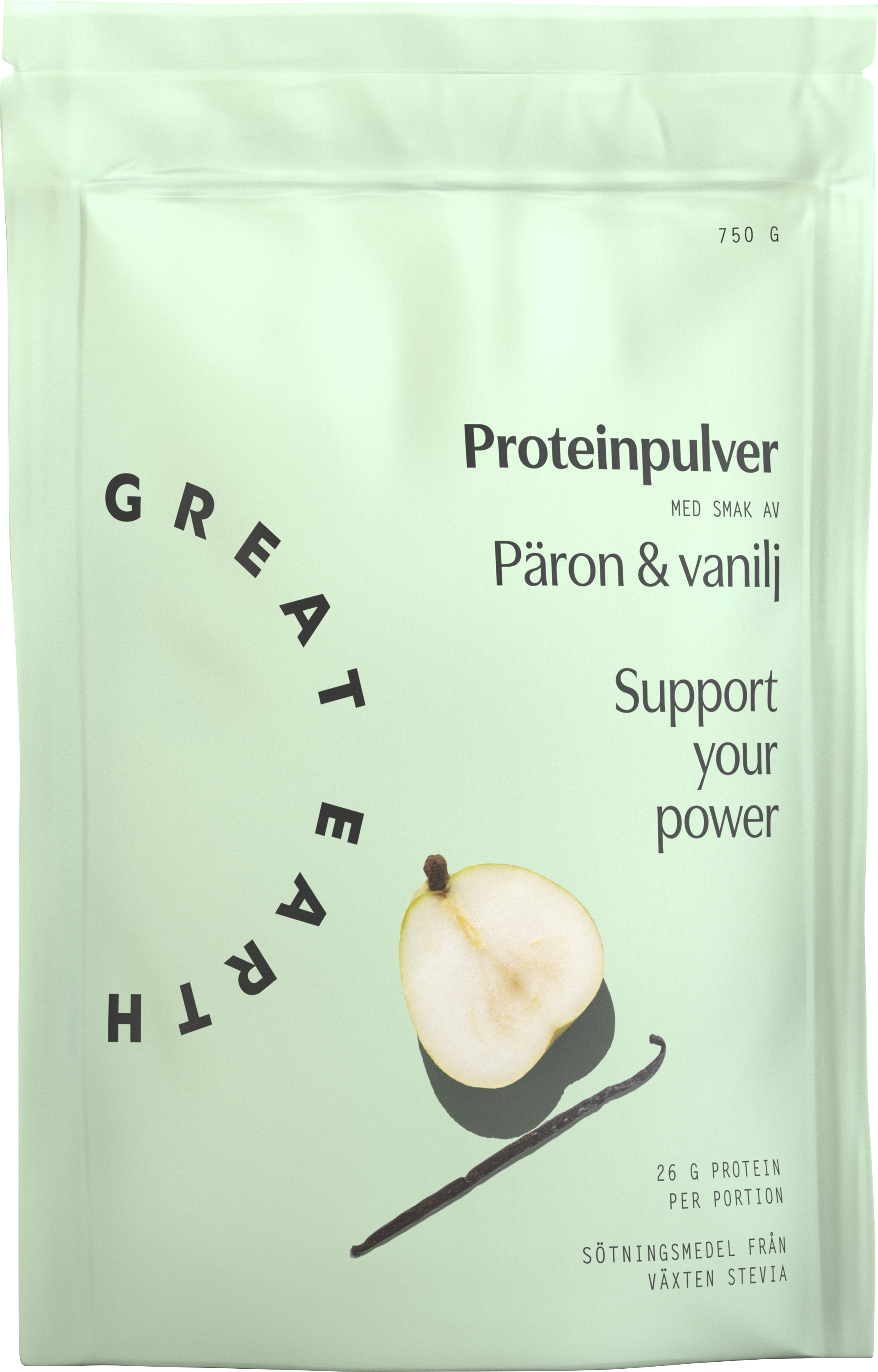 Great Earth Proteinpulver Päron 750 g