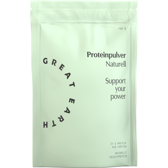 Great Earth Proteinpulver Naturell 750 g