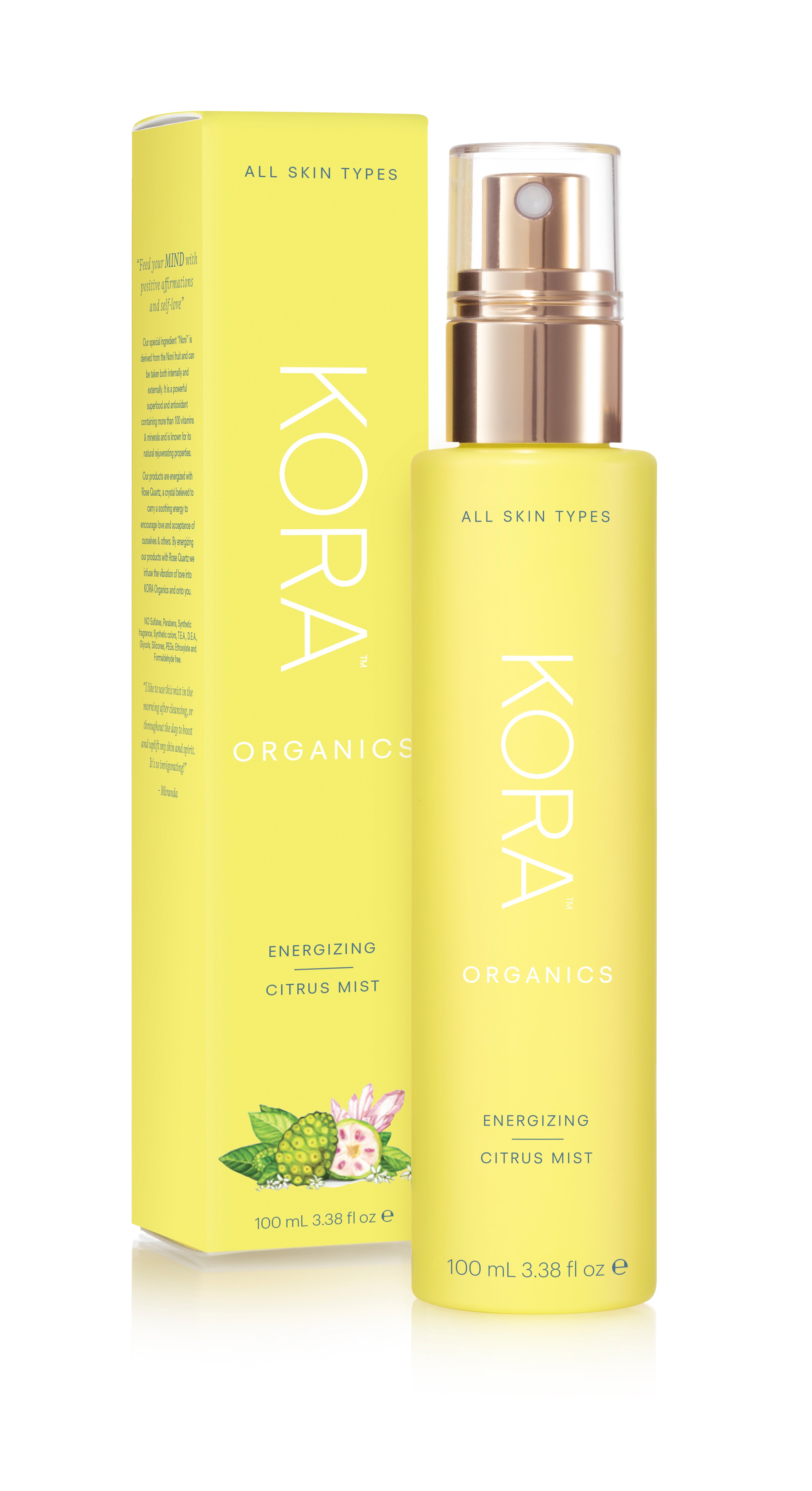 KORA Organics Energizing Citrus Mist 100 ml