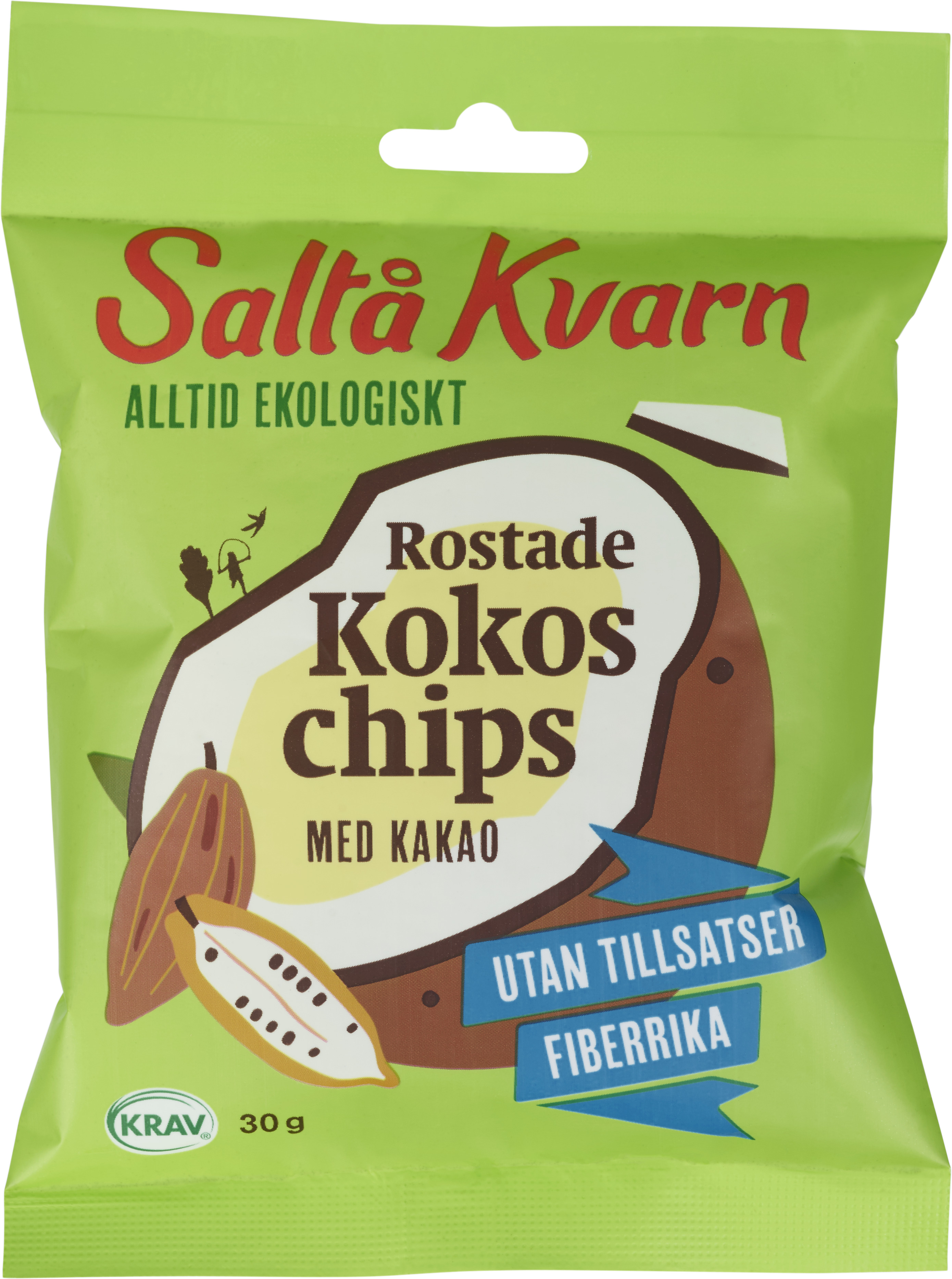 Saltå Kvarn Kokoschips Kakao 30 g
