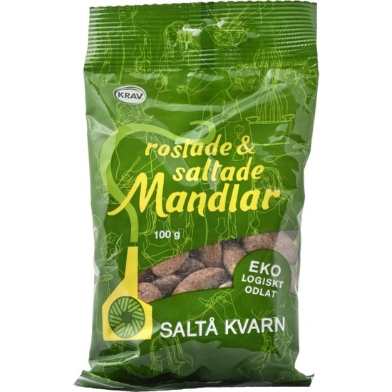 Saltå Kvarn Rostade & Saltade Mandlar 100 g