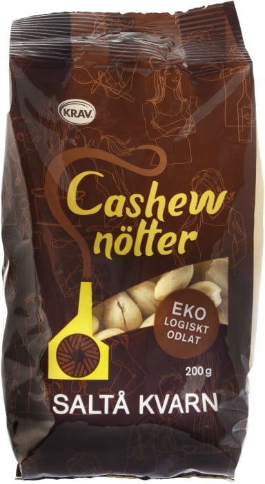 Saltå Kvarn Cashewnötter 200 g