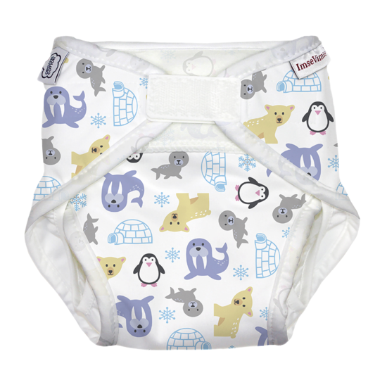 Vimse All-in-One Tygblöja Snowland S 4-8 kg