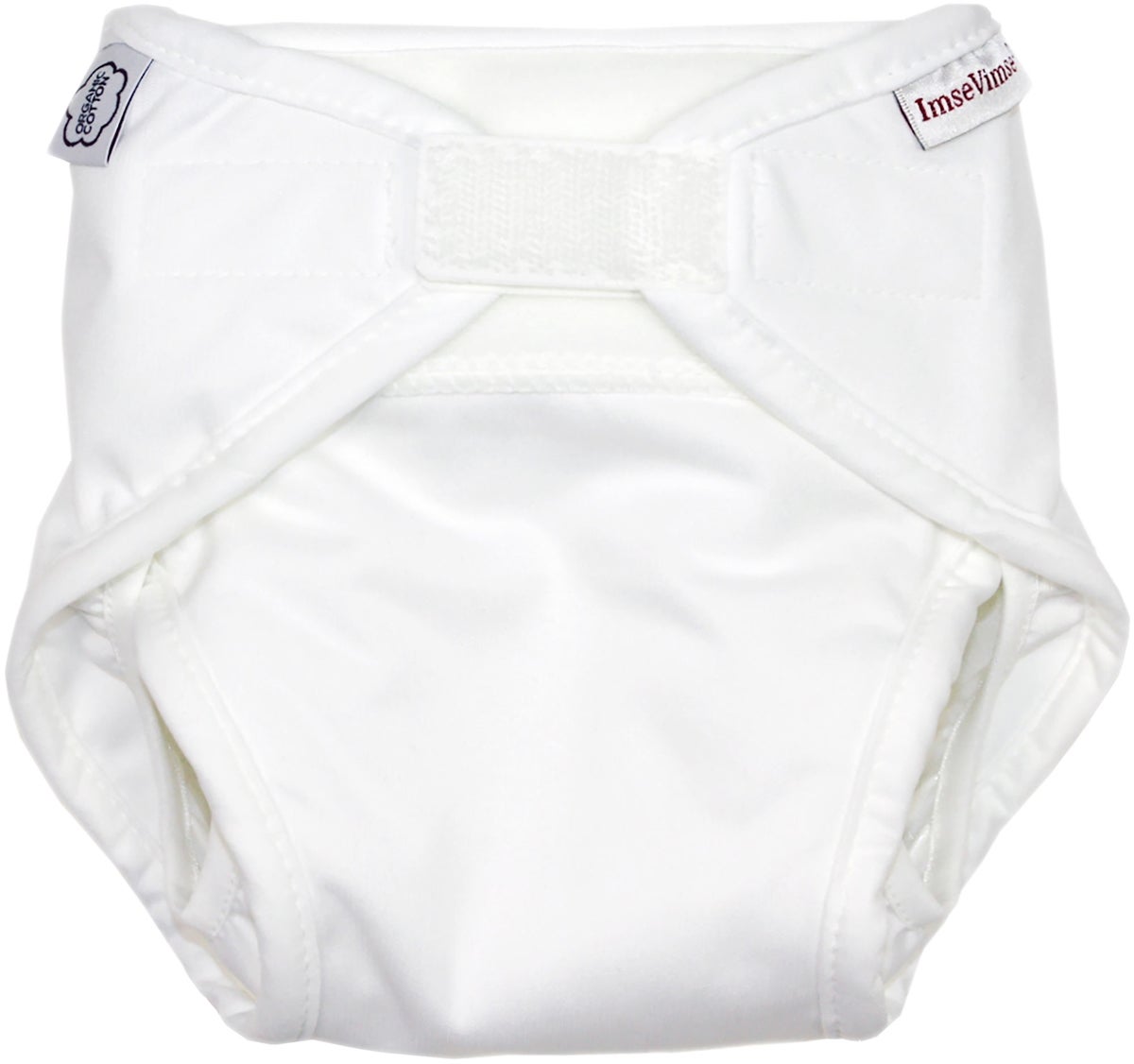 Vimse All-in-One Tygblöja White M 8-11 kg