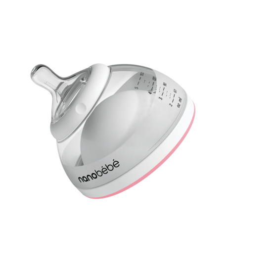 Nanobébé Breastmilk Bottle Rosa 150 ml 1 st