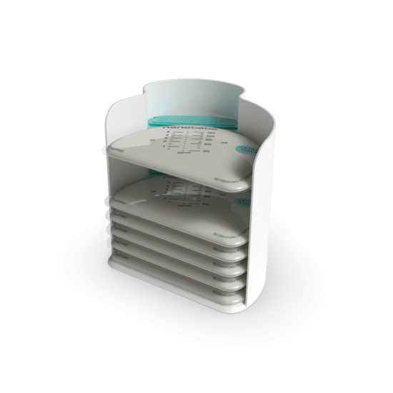 Nanobébé Breastmilk Storage Bags and Organizer 25 st