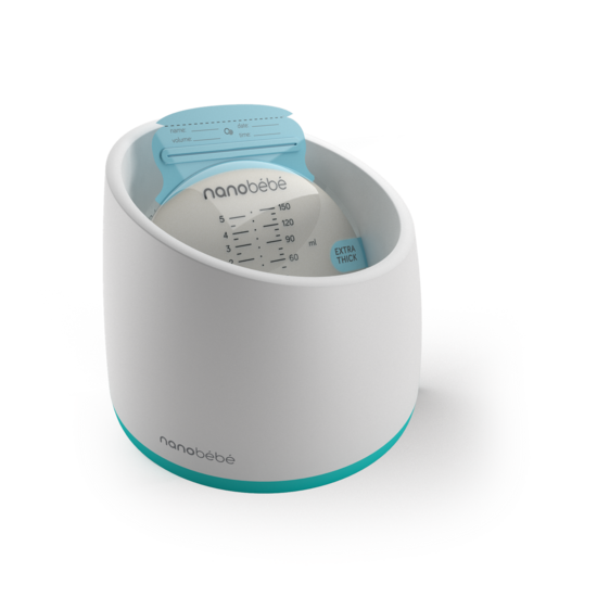 Nanobébé Smart Warming Bowl Turkos