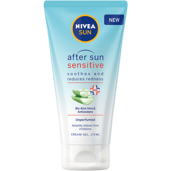 NIVEA Sun After Sun Sensitive Cream-gel 175 ml