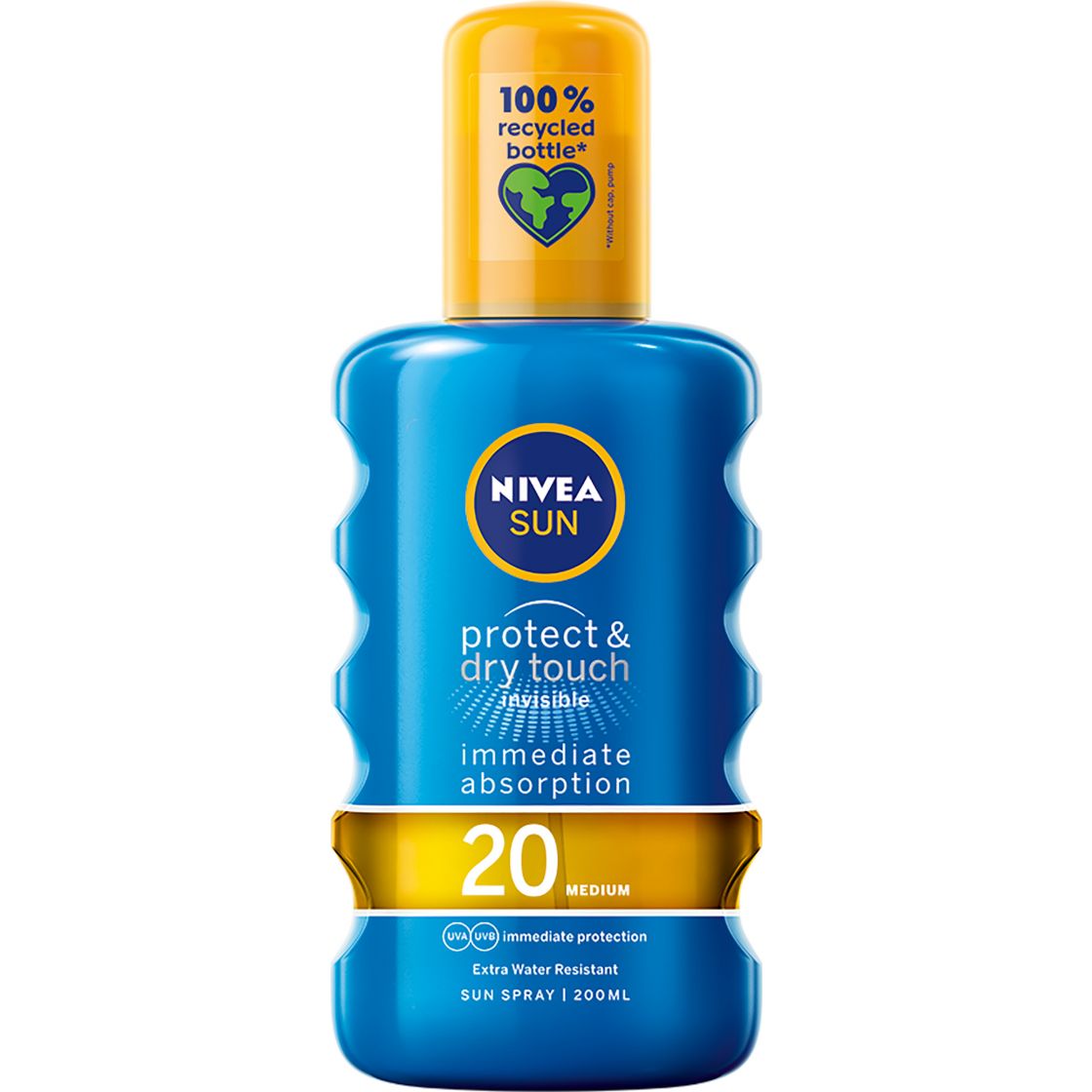 NIVEA Sun Protect & Dry Touch Sun Spray SPF20 200 ml