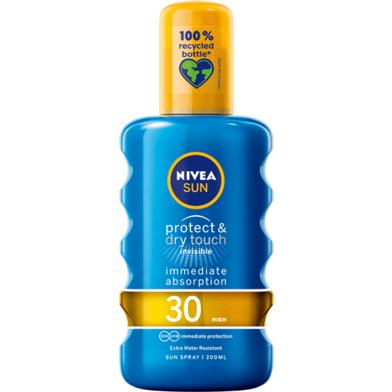 NIVEA Sun Protect & Dry Touch Sun Spray SPF30 200 ml