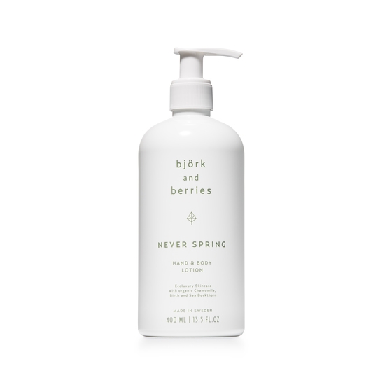 Björk & Berries Never Spring Hand & Body Lotion 400 ml