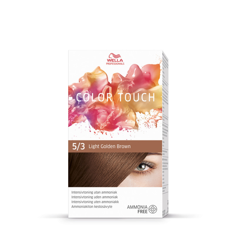Wella Color Touch Kit 5/3 Light Golden Brown 130 ml