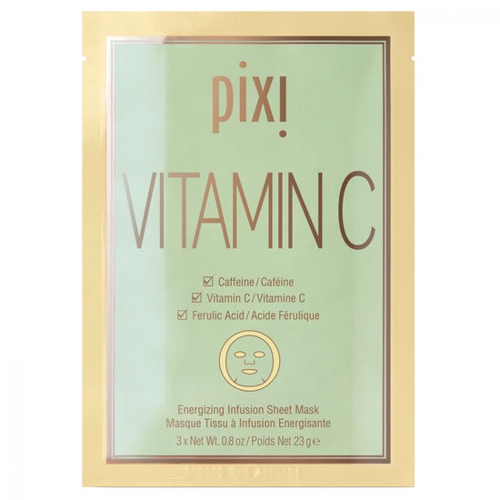 Pixi Vitamin-C Energizing Sheet Mask x3