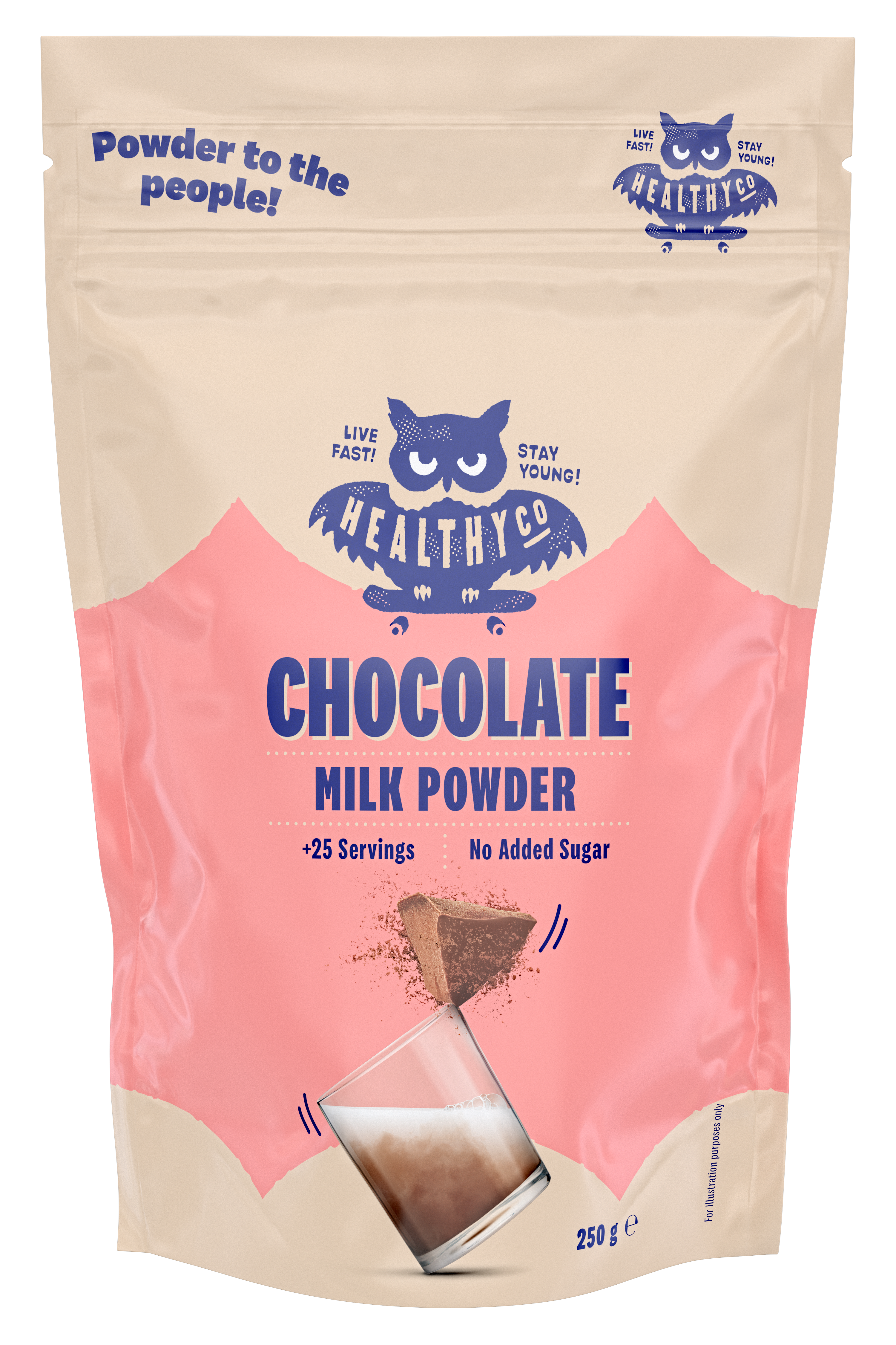 HealthyCo Chocolate Milk Powder NSA 250 g